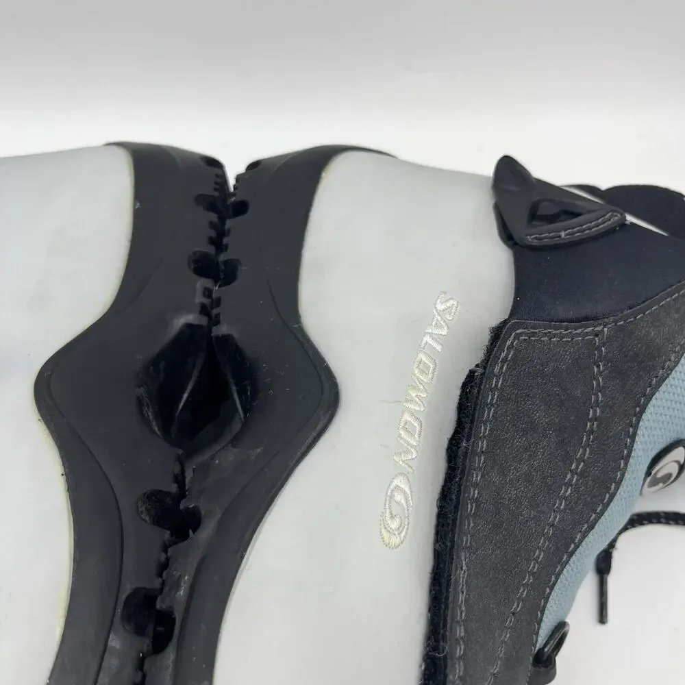 Women’s Salomon Vitane Cross Country Ski Boots Size US 9.5 Gray Nordic Outdoor